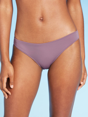 Women's Cheeky Bikini Bottom - Shade & Shore™ Dusk