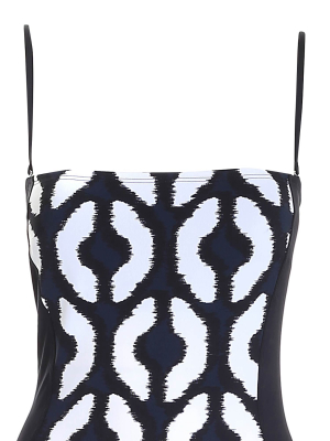 Max Mara Beachwear Removable Shoulder Strap Swimsuit