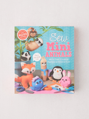 Sew Mini Animals Diy Plushie Kit