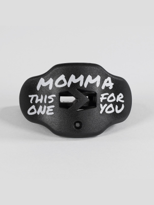 Momma Black Football Mouthguard