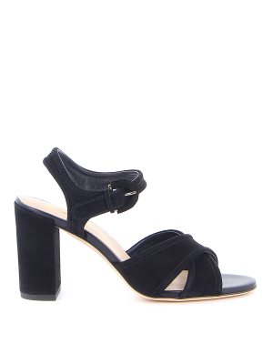 Tod's Cross-strap Block Heel Sandals