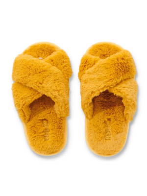 Sunshine Yellow Kids Slippers