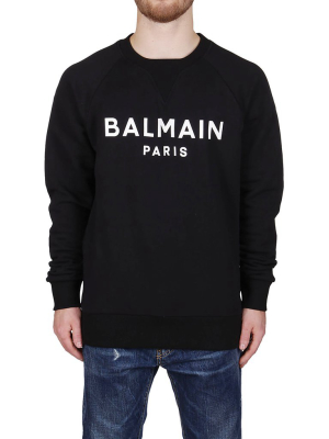 Balmain Logo Printed Sweatshirt