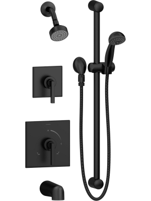 Symmons 3606-h321-v-1.5-trm Duro Pressure Balanced Shower System With Shower Head