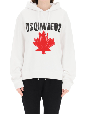 Dsquared2 Maple Leaf Hoodie