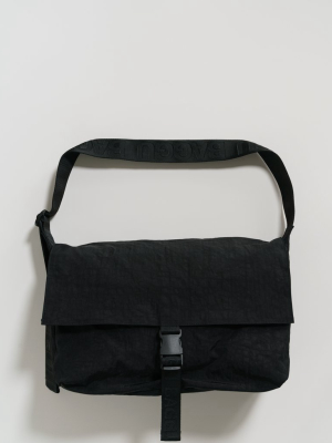 Sport Messenger Bag - Black