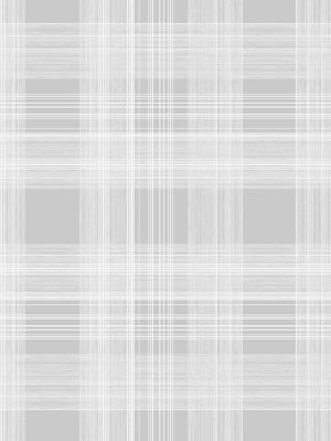 Rad Plaid Peel-and-stick Wallpaper In Harbor Grey By Stacy Garcia For Nextwall