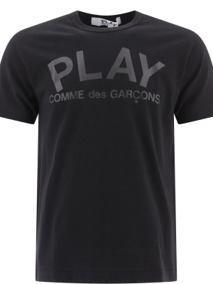 Comme Des Garçons Play Logo Printed T-shirt