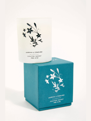 Free People Gardenia + Cedarwood Candle