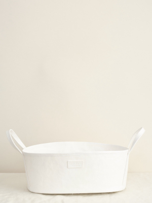 Small Catino Basket In White