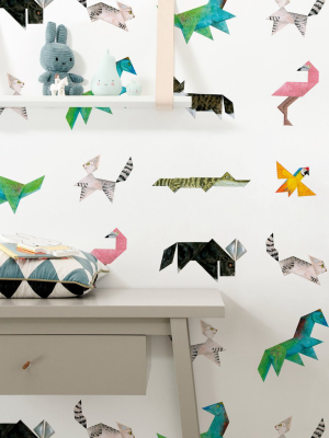 Tangram Animals Kids Wallpaper By Kek Amsterdam