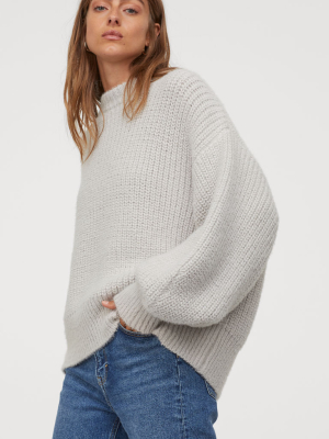 Rib-knit Sweater