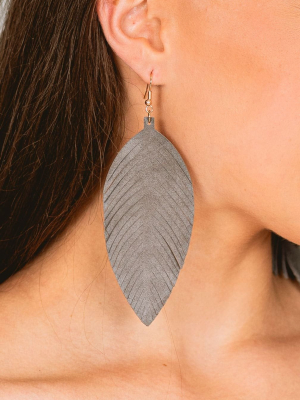 Whitney Leather Earrings