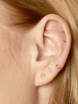 Tiny Dot Stud Earring