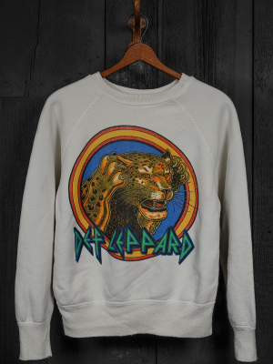 Def Leppard Shrunken Sweatshirt