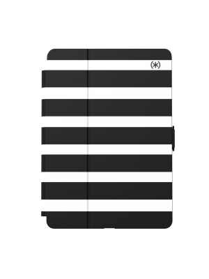 Speck Balance Folio Protective Case For Ipad 10.2 - Black & White