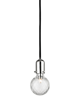 Hudson Valley Lighting Marlow Pendant - Polished Nickel & Clear