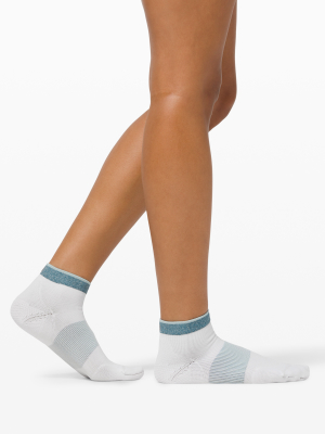 Power Stride Ankle Sock Stripe