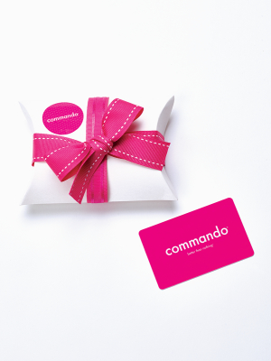 Commando E-gift Card