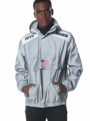 Men's Reflective Windbreaker Jacket