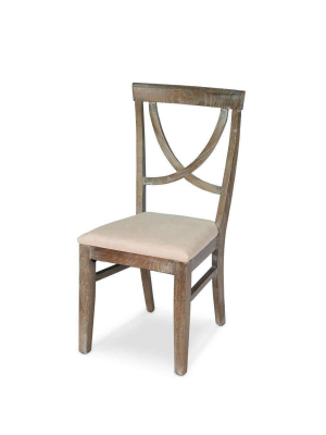 Monet's Chair Solid Oak