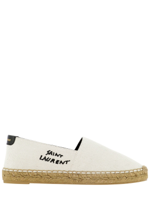 Saint Laurent Embroidered Espadrilles