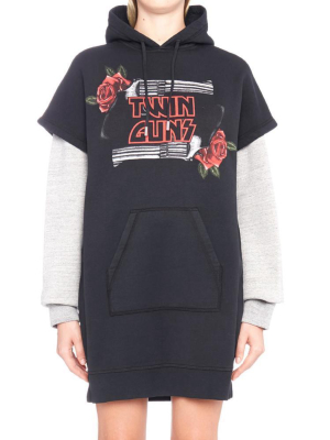 Dsquared2 Rock Twin Guns Hoodie