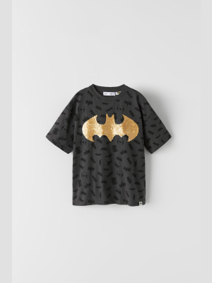 Batman © Dc Comics Sequin T-shirt