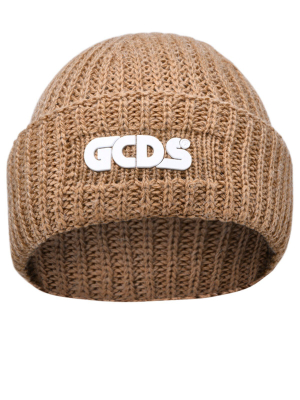 Gcds Logo Knit Beanie