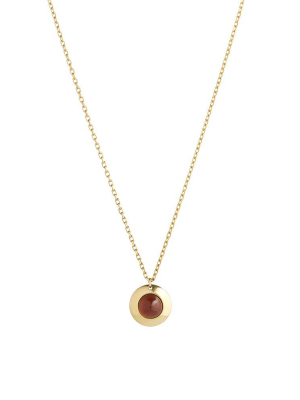 Gems Of Cosmo Garnet Necklace