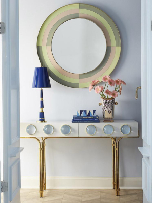 Harlequin Round Mirror