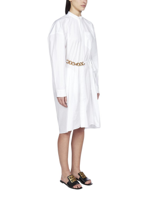 Givenchy Chain Belt Shirt Dress