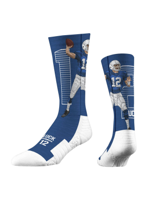 Nfl Indianapolis Colts Andrew Luck Premium Socks - M/l