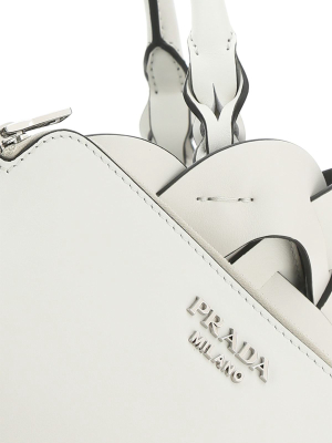 Prada Logo Top Handle Bag