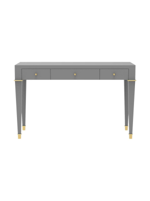 Jordyn Modern Desk Gray - Safavieh