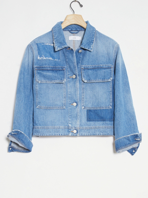 Closed Patchwork Denim Jacket