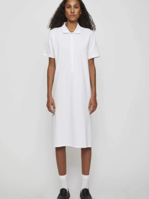 Santo Polo Dress In White