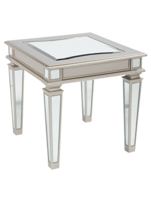 Tessani End Table Silver Finish - Signature Design By Ashley