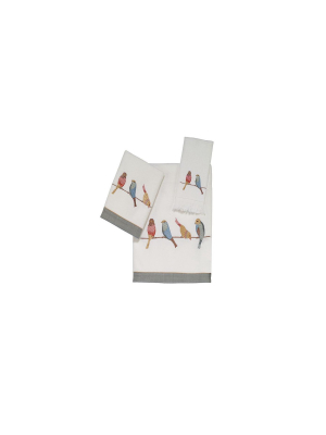 Bird On A Wire 3 Pc Towel Set