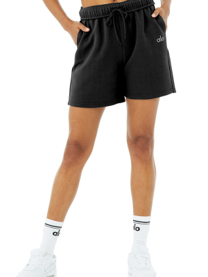 Accolade Sweat Short - Black