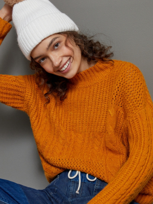 Liana Cable-knit Sweater