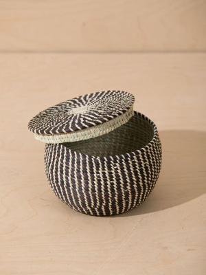 Millet Lidded Basket