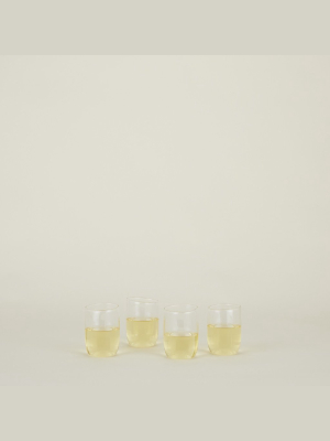 Organic Glassware Medium Set Of 4