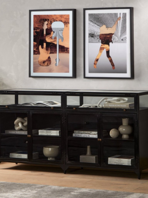 Shadow Box Sideboard Black