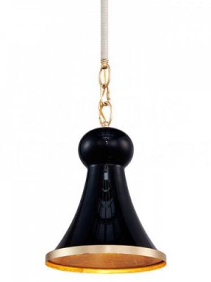 Black Hugo Pendant