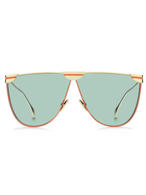 Fendi Eyewear Round Frame Sunglasses