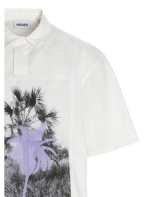 Kenzo Hawaiian Graffiti High Summer Capsule Polo Shirt