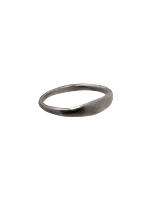 Small Silver Stacking Ring