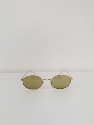 Helsinki Sunglasses In Mustard