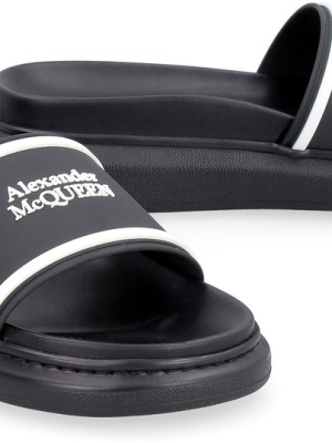 Alexander Mcqueen Oversized Hybrid Signature Sandals